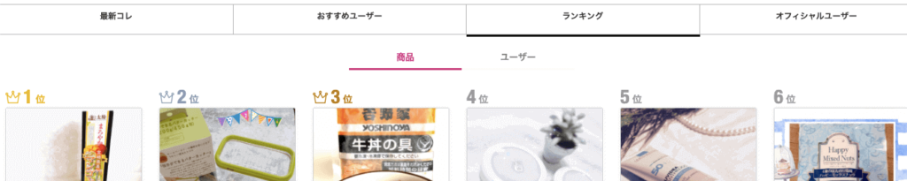 商品ランキング