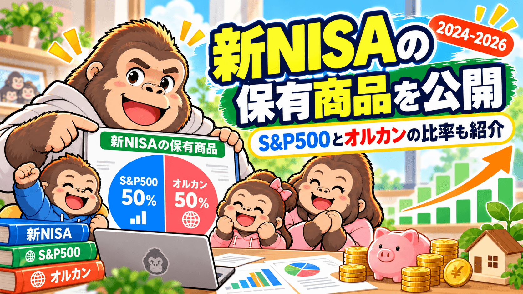 新NISA保有商品を公開